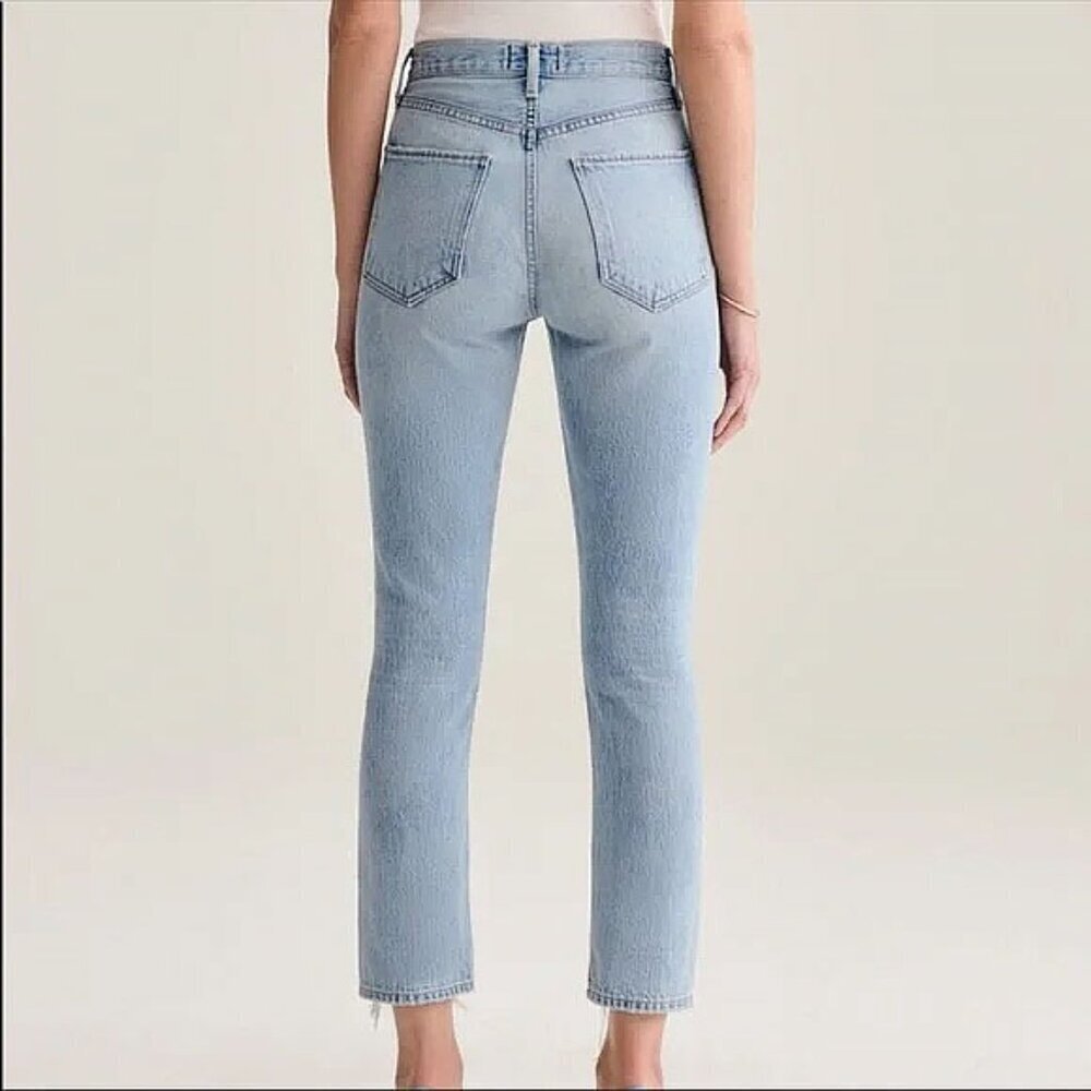 Agolde Riley Straight Jeans - Picture 3 of 10